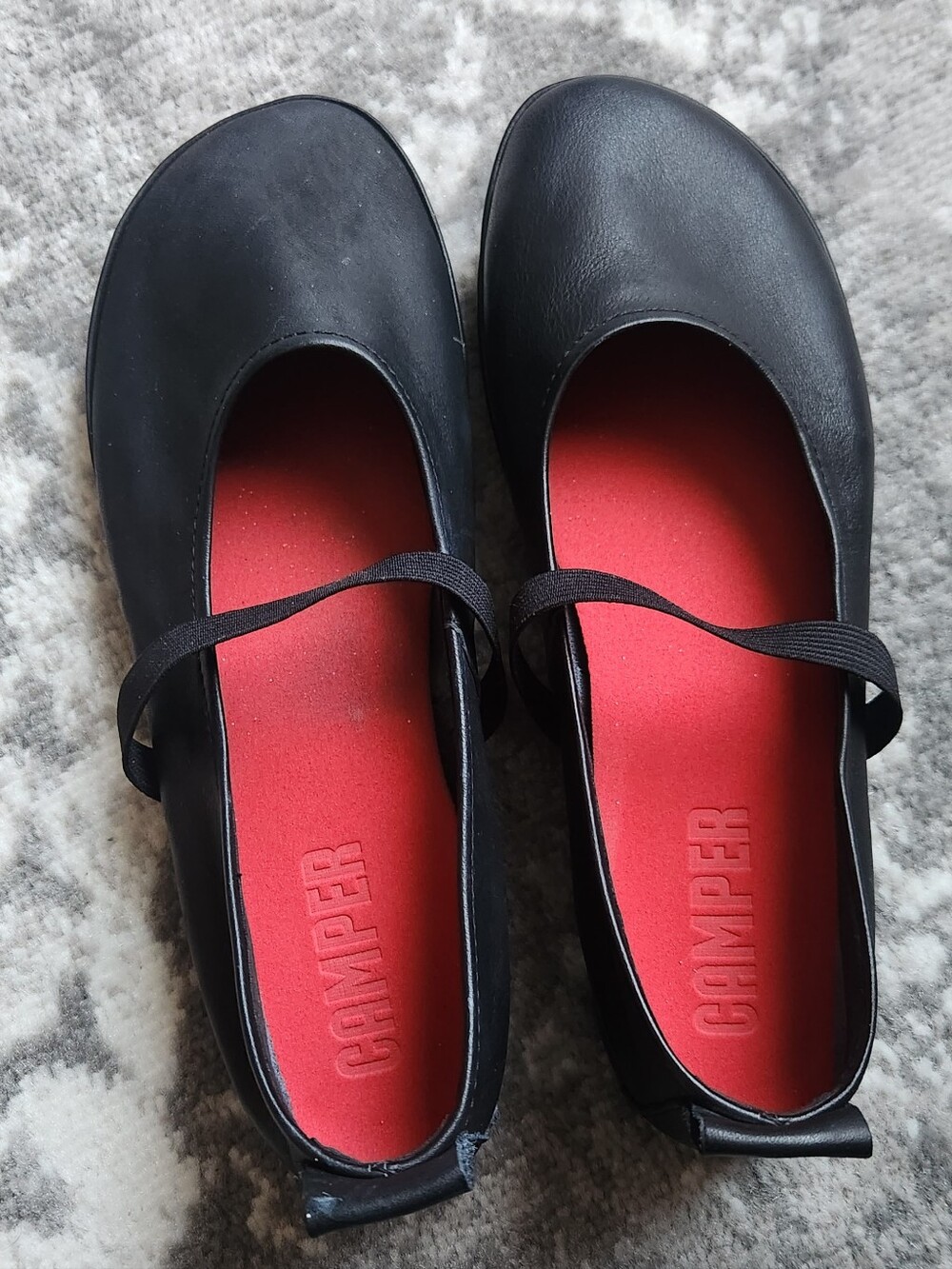 Camper Right Nina Ballet Flats Black